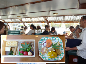 発表1 信濃川ウォーターシャトル案内人養成講座＆イザベラバードが見た風景・食
